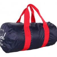 HERSCHEL REISETASCHE PACKABLE DUFFLE FARBE NAVY/RED