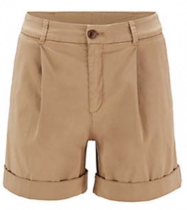 Hugo Boss Relaxed-Fit Chino-Shorts C_Taggie-D aus elastischer Bio-Baumwolle Beige 260