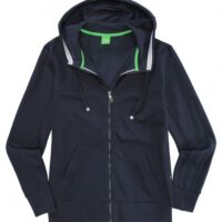 BOSS GREEN SWEATSHIRT JACKE SAGGY FARBE DUNKELBLAU 410 GR: S
