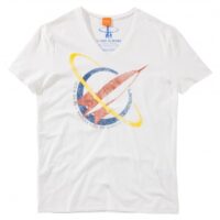 BOSS ORANGE T-SHIRT TAURY FARBE WEISS 101 BOSS ORANGE T-SHIRT TAURY FARBE WEISS 101