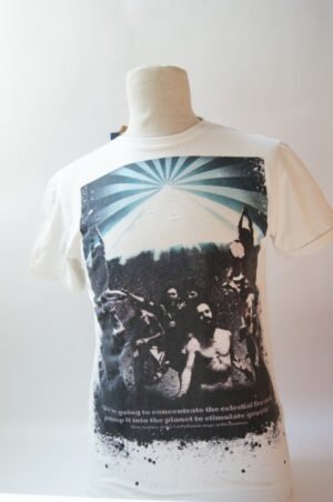 WORN BY T-SHIRT GLASTONBURY FARBE WEISS S