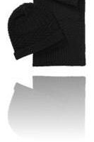 HUGO SET AUS SCHAL UND MÜTZE CHRISTMAS SET FARBE SCHWARZ 001 HUGO SET AUS SCHAL UND MÜTZE CHRISTMAS SET FARBE SCHWARZ 001