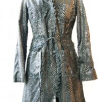 JUST MARI OT SNAKE SKIN COAT GR: M