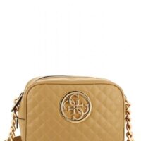 GUESS  Damen Umhängetasche G Lux sand