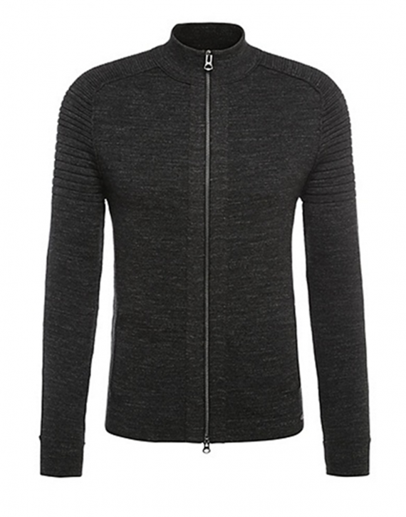 BOSS ORANGE STRICKJACKE ABIKENO FARBE SCHWARZ 001 BOSS ORANGE STRICKJACKE ABIKENO FARBE SCHWARZ 001 M