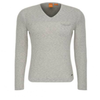 BOSS ORANGE PULLOVER ABRAMUT FARBE GRAU 051 L