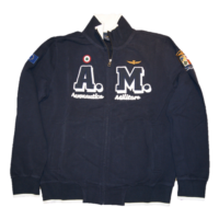 AERONAUTICA MILITARE SWEATJACKE FE 367 FARBE DUNKELBLAU 0804 XL