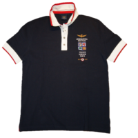 AERONAUTICA MILITARE POLO - PO 442 FARBE DUNKELBLAU 0804 XL