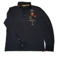 AERONAUTICA MILITARE POLO - PO 413 FARBE DUNKELBLAU 0804 M