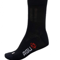 AGU  Merino Winter Radsocken Technical cycling Socks schwarz