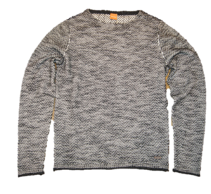 BOSS ORANGE PULLI  AKARDO FARBE SCHWARZ 001 S