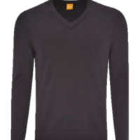 BOSS ORANGE PULLOVER ALBENO FARBE SCHWARZ 001 S