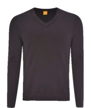 BOSS ORANGE PULLOVER ALBENO FARBE SCHWARZ 001 S