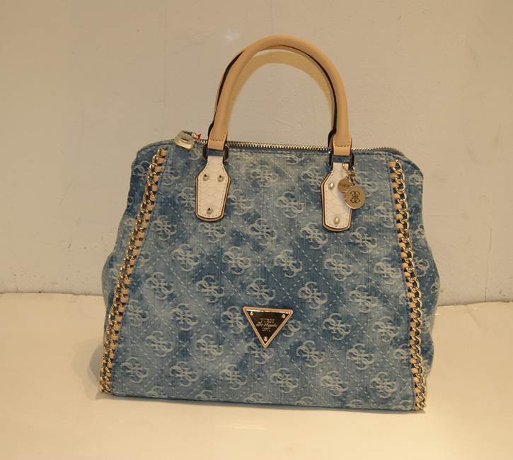 GUESS TASCHE AMELLE FARBE BLUE DENIM GUESS TASCHE AMELLE FARBE BLUE DENIM