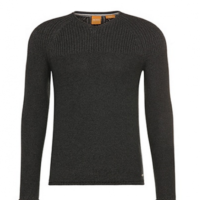 BOSS ORANGE PULLI ARKUS FARBE DUNKELGRAU 022 S