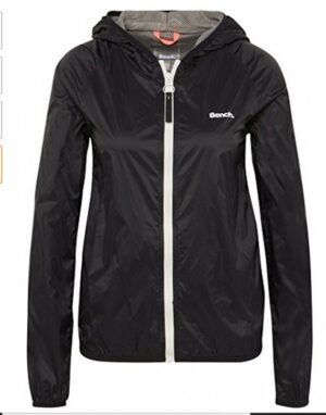 Bench Damen Regenjacke Core Easy Windbreaker schwarz 11179 S