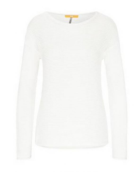 BOSS ORANGE STRICKPULLOVER IDYA FARBE 100 BOSS ORANGE STRICKPULLOVER IDYA FARBE 100 S