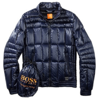 BOSS ORANGE JACKE ORITHMIX  FARBE DUNKELBLAU 402 GR: 48