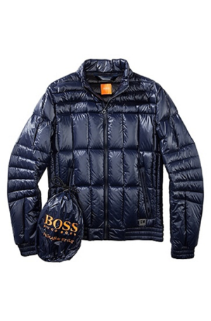 BOSS ORANGE JACKE ORITHMIX  FARBE DUNKELBLAU 402 GR: 48