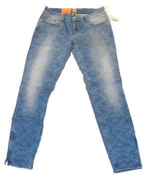 BOSS ORANGE JEANS LUNJA1 ANKLE ZIP FARBE BLAU 421 28/34