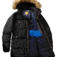 BOSS ORANGE OUTDOOR-JACKE OBEND-W FARBE SCHWARZ 001 48