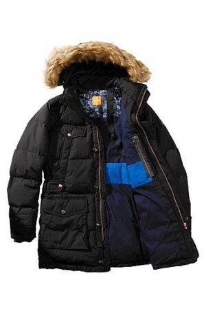 BOSS ORANGE OUTDOOR-JACKE OBEND-W FARBE SCHWARZ 001 48
