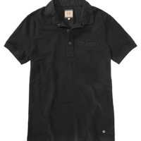 BOSS ORANGE POLOSHIRT PUSHKYN 1 FARBE SCHWARZ 001 BOSS ORANGE POLOSHIRT PUSHKYN 1 FARBE SCHWARZ 001