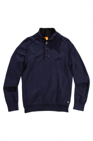 BOSS ORANGE PULLOVER KEANDRE FARBE DARK BLUE 402 GR: M