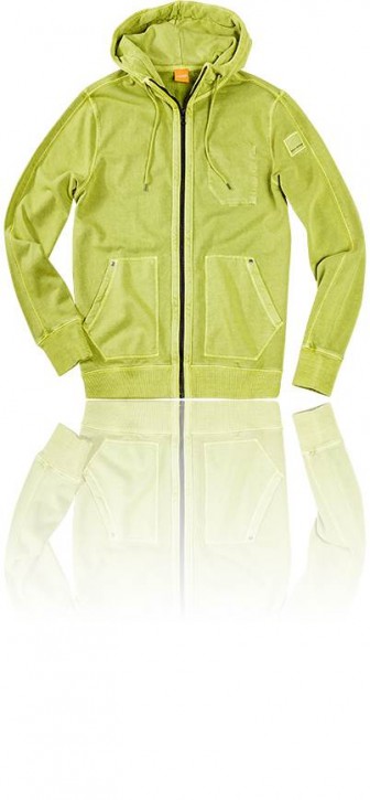 BOSS ORANGE SWEAT ZTYLO FARBE GRÜNGELB 322 BOSS ORANGE SWEAT ZTYLO FARBE GRÜNGELB 322