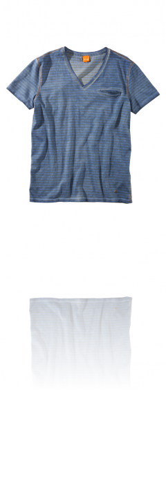 BOSS ORANGE T-SHIRT TUWALO FARBE BLAU 422 BOSS ORANGE T-SHIRT TUWALO FARBE BLAU 422