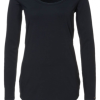 BOSS ORANGE WOMAN TEE TEJA FARBE 001 SCHWARZ BOSS ORANGE WOMAN TEE TEJA FARBE 001 SCHWARZ
