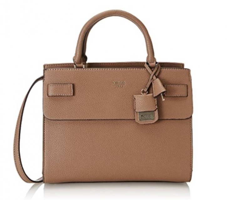 GUESS Handgelenk und Schultertasche CATE Farbe taupe GUESS Handgelenk und Schultertasche CATE Farbe taupe