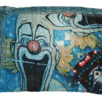 MASHA AND KATE TUCH CLOWN FARBE BLAU