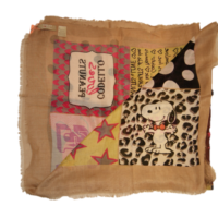 CODELLO SCHAL CODELLO LOVE PEANUTS FARBE BRAUN 10