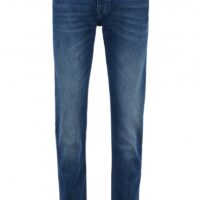 BOSS Slim-Fit Jeans DELAWARE BC-L-P HOME aus gestricktem Stretch-Denim 411 BOSS Slim-Fit Jeans DELAWARE BC-L-P HOME aus gestricktem Stretch-Denim 411