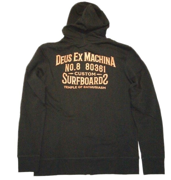 DEUS – DEUS EX MACHINA Kapuzensweat Jacke Backwards Zip Hoodie schwarz DEUS - DEUS EX MACHINA Kapuzensweat Jacke Backwards Zip Hoodie schwarz M