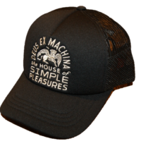 DEUS CAP HOUSE TRUCKER FARBE SCHWARZ DEUS CAP HOUSE TRUCKER FARBE SCHWARZ
