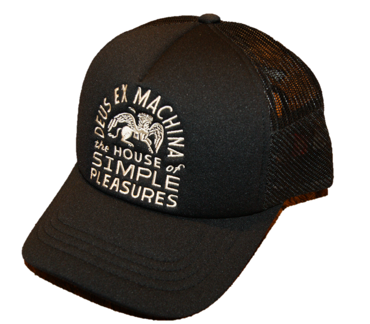 DEUS CAP HOUSE TRUCKER FARBE SCHWARZ DEUS CAP HOUSE TRUCKER FARBE SCHWARZ