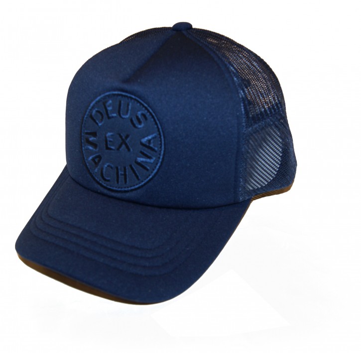 DEUS Cap Circle Trucker navy one size DEUS Cap Circle Trucker navy one size