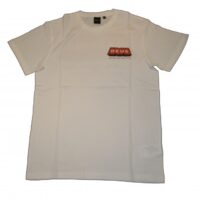 DEUS EX MACHINA T-Shirt BLOC TEE mit Duck vorne und hinten white DEUS EX MACHINA T-Shirt BLOC TEE mit Duck vorne und hinten white M