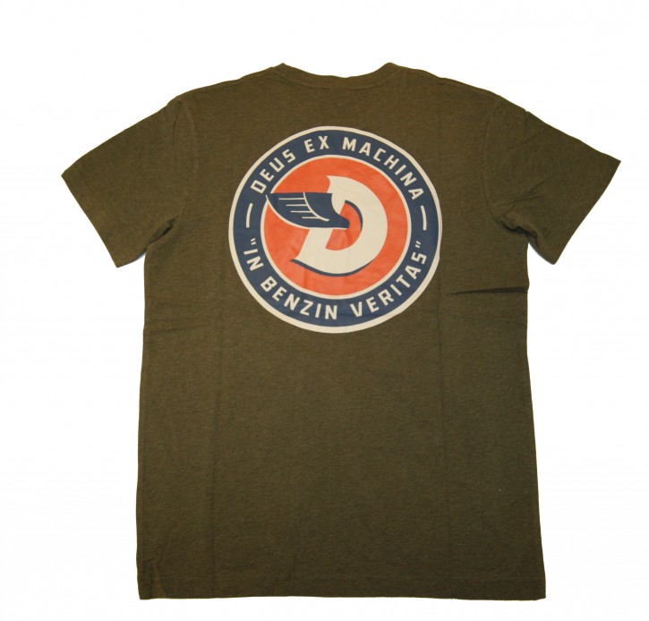 DEUS EX MACHINA T-Shirt Fleet tee Farbe leaf marle oliv DEUS EX MACHINA T-Shirt Fleet tee Farbe leaf marle oliv M