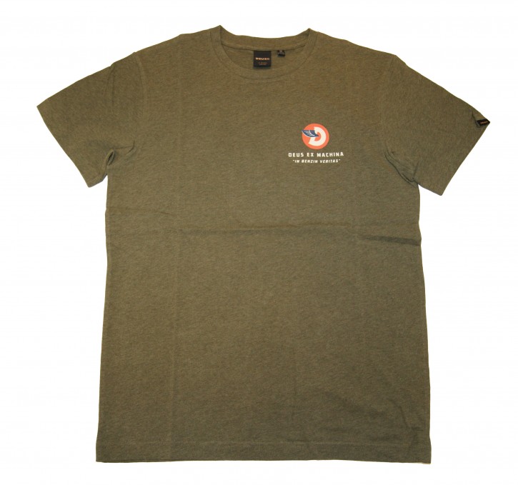 DEUS EX MACHINA T-Shirt Fleet tee Farbe leaf marle oliv DEUS EX MACHINA T-Shirt Fleet tee Farbe leaf marle oliv M