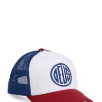 DEUS Cap Pill Trucker one size red navy DEUS Cap Pill Trucker one size red navy