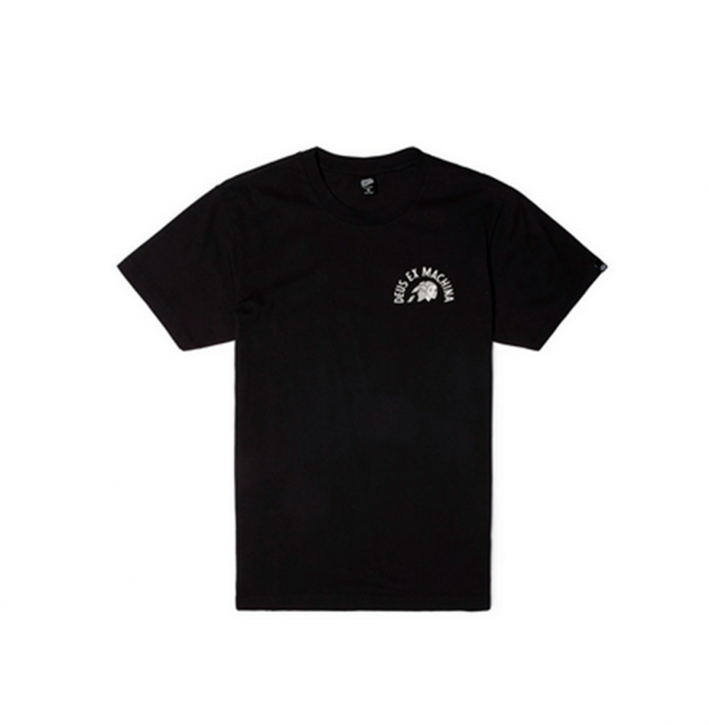 DEUS EX MACHINA T-SHIRT SIMPLE PLEASURE FARBE SCHWARZ DEUS EX MACHINA T-SHIRT SIMPLE PLEASURE FARBE SCHWARZ S