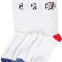DEUS Shield Socke one size im 3 er Pack Farbe weiss DEUS Shield Socke one size im 3 er Pack Farbe weiss