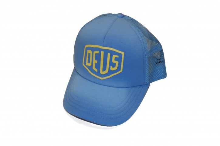 DEUS Cap Sunburnt Trucker winter size one size hellblau DEUS Cap Sunburnt Trucker winter size one size hellblau