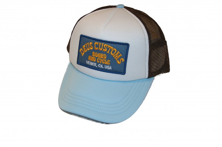 DEUS Cap SoupTrucker sky size one size w-h-b DEUS Cap SoupTrucker sky size one size w-h-b