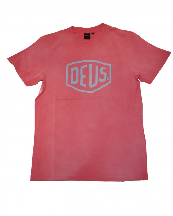 DEUS EX MACHINA T-Shirt Sun bleached shield tee raptura rose DEUS EX MACHINA T-Shirt Sun bleached shield tee raptura rose M