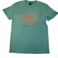 DEUS EX MACHINA T-Shirt Sun bleached shield tee lagoon green DEUS EX MACHINA T-Shirt Sun bleached shield tee lagoon green M