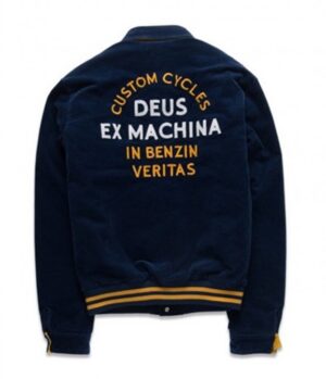 DEUS Jacke TEAM CORD BOMBER ESTATE -Golden Farbe dunkelblau M